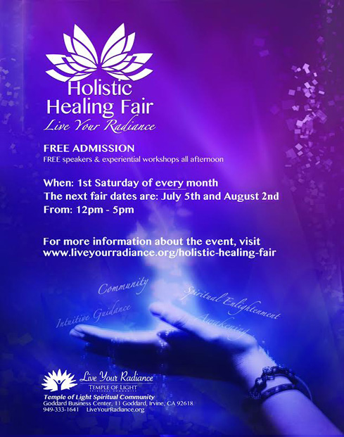 holistic healing fair july 5 image